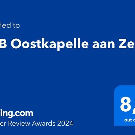 B&B Oostkapelle Aan Zee Екстериор снимка